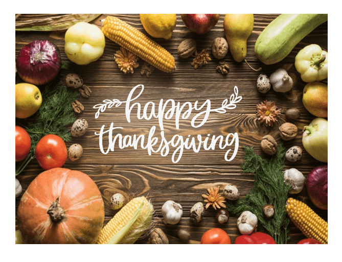 Thanksgiving Day Table Greeting Card