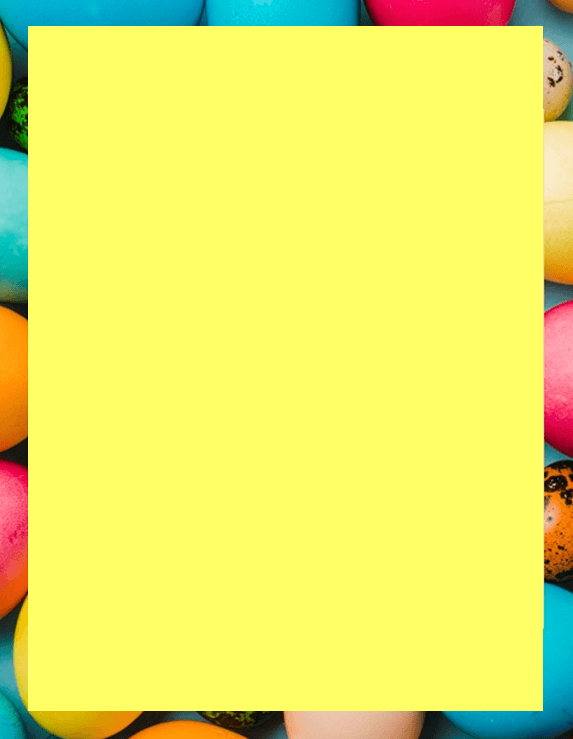 Easter Eggs Stationery