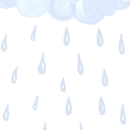 Rain Drops Stationery