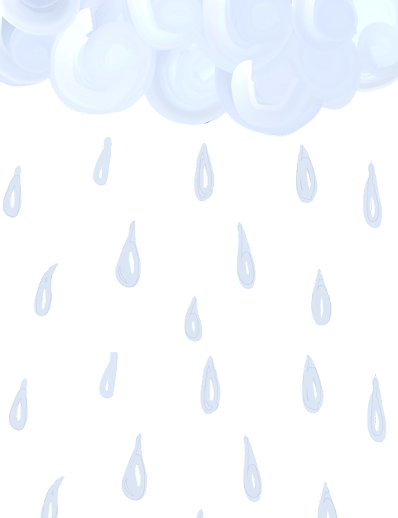 Rain Drops Stationery