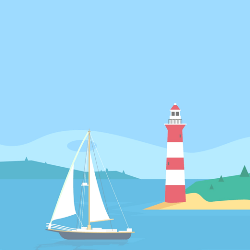 Sailboats Stationery