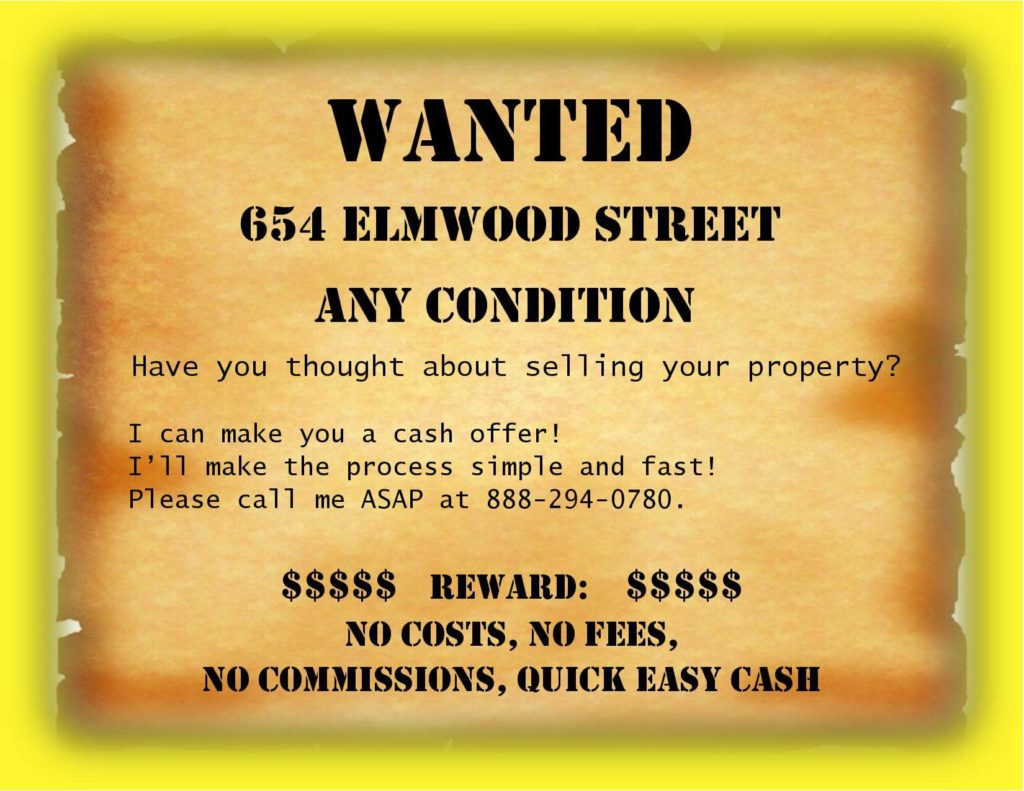 Investor Wanted Postcard