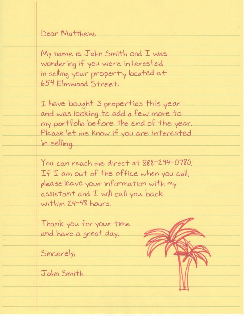 Investor – Add to Portfolio – Palm Tree Doodle
