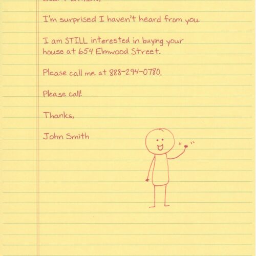 Investor - Follow-Up Surprised - Waving Man Doodle
