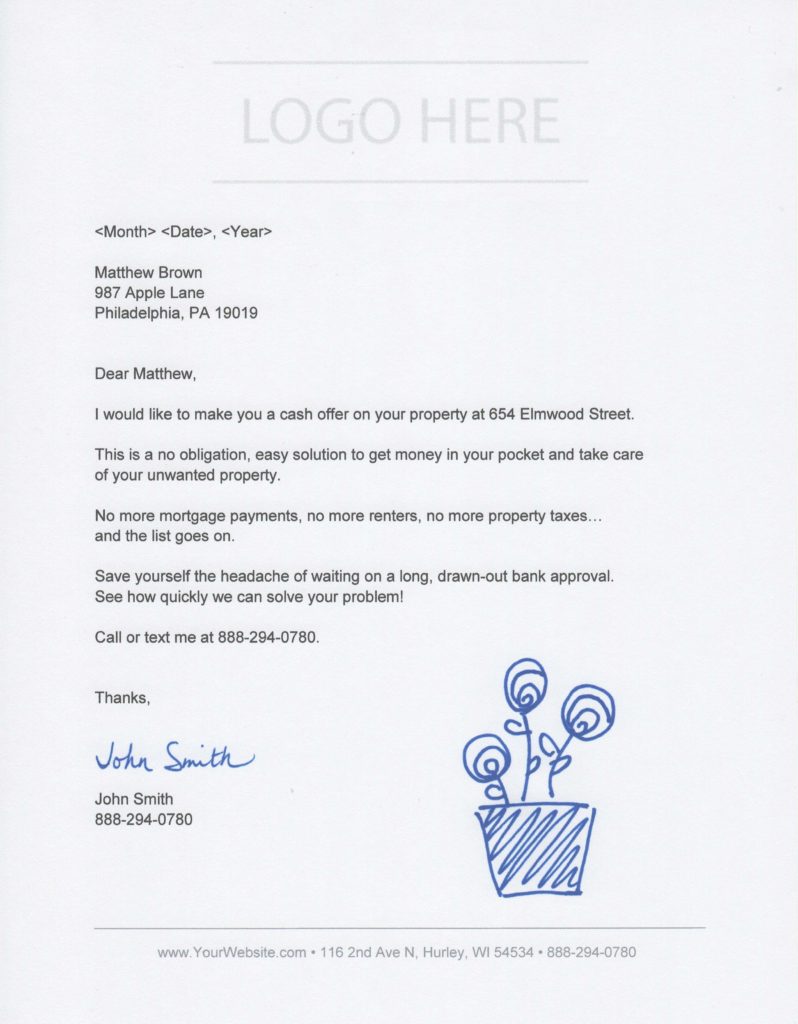 Investor – Solve Your Problem – Flower Pot Doodle