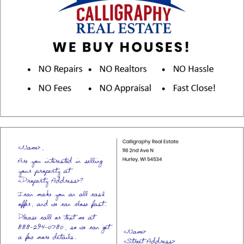 Branded True Ink Postcard