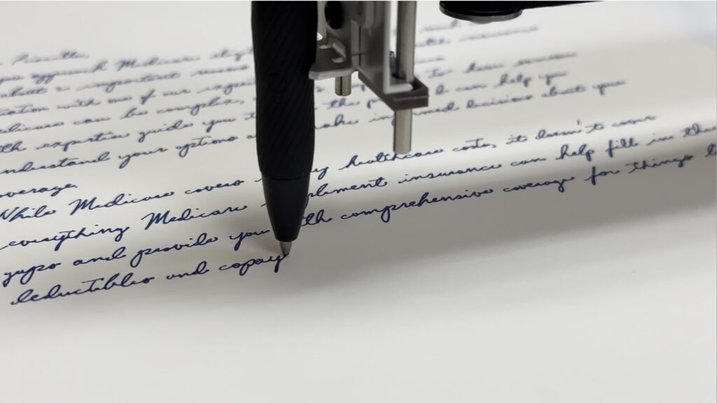 Revolutionizing Direct Mail: The Artistry of Robot-Written Letters