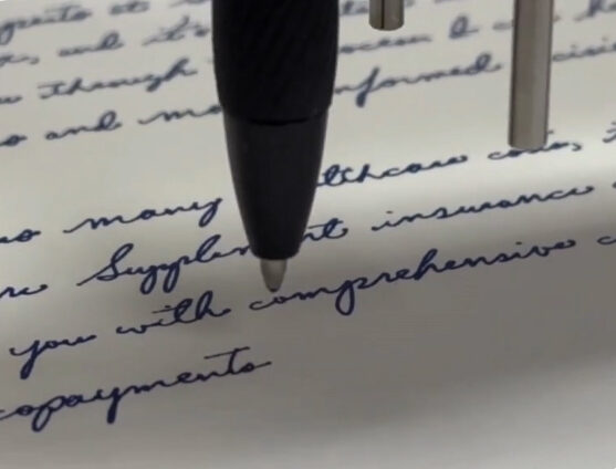 Custom Robot and Human-Written Marketing
