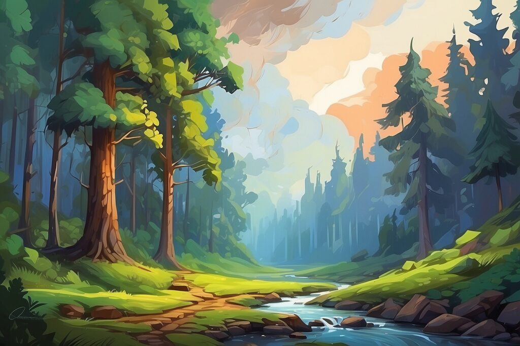 Enchanted Forest Envelopes