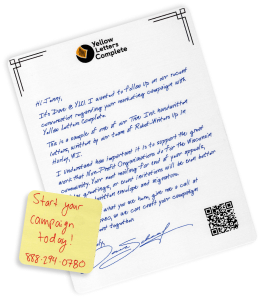 True Ink Signature & Post-it Note Letter